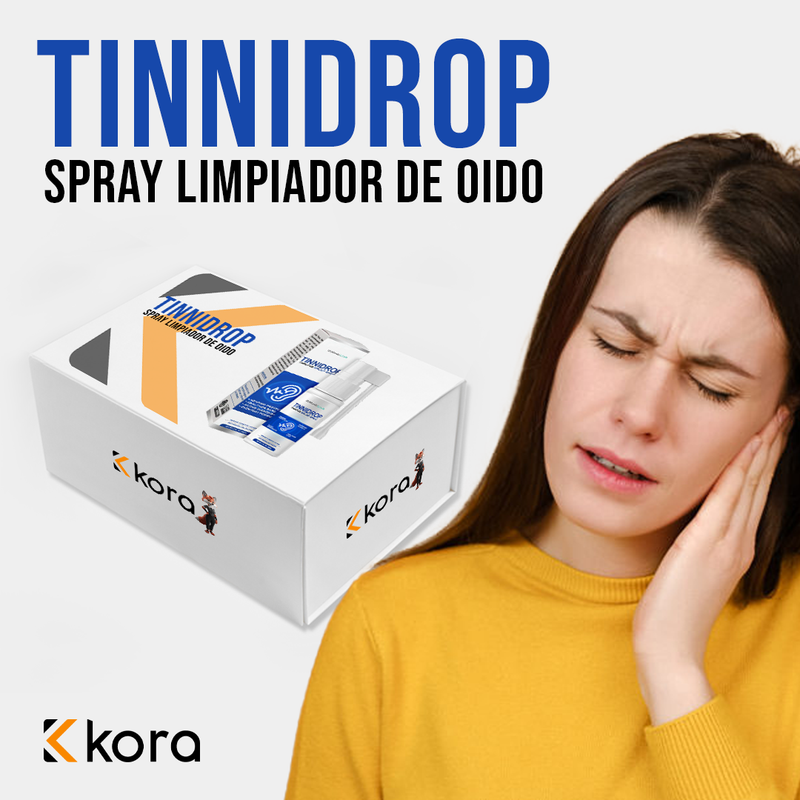 TINNIDROP SPRAY LIMPIADOR DE OIDO - Compre 1 y Reciba 2